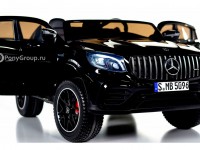 Детский электромобиль Mercedes-Benz GLC63 2.0 Coupe 4X4 XMX 608 (полноприводный 4WD, двухместный с резиновыми колесами и кожаным сиденьем)