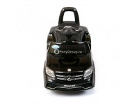 Детский электромобиль Mercedes-Benz GLS 63 AMG HL600 (с резиновыми колесами и кожаным сиденьем)