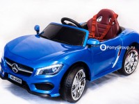 Детский электромобиль Mercedes-Benz HC 6588 (с резиновыми колесами и кожаным сиденьем)