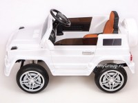 Детский электромобиль Mercedes-Benz M001MP NEW HL-1058 (с резиновыми колесами и кожаным сиденьем)