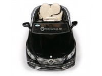 Детский электромобиль Mercedes-Benz Maybach S650 Cabriolet ZB188 (с резиновыми колесами и кожаным сиденьем)