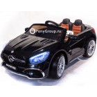 Детский электромобиль Mercedes-Benz SL65 XMX 602 (резиновые колеса, кожа, регулировка сиденья)