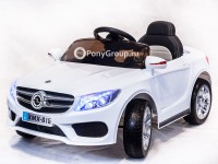 Детский электромобиль Mercedes-Benz XMX 815 (с резиновыми колесами, кожаным сиденьем)