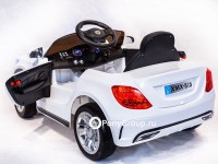 Детский электромобиль Mercedes-Benz XMX 815 (с резиновыми колесами, кожаным сиденьем)