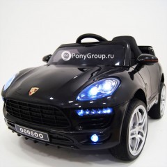 Детский электромобиль Porsche Macan O005OO VIP (резиновые колеса, кожа)