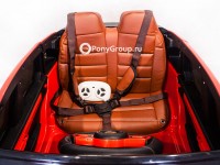 Детский электромобиль PORSCHE MACAN QLS 8588 (с резиновыми колесами, кожаным сиденьем)