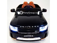 Детский электромобиль RANGE ROVER SPORT E999KX (с резиновыми колесами, кожаным сиденьем)