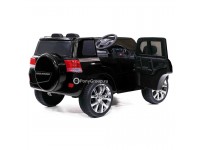 Детский электромобиль TOYOTA LAND CRUISER JJ2022 (с резиновыми колесами и кожаным сиденьем)