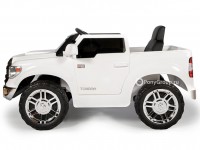 Детский электромобиль TOYOTA TUNDRA JJ2125 (с резиновыми колесами и кожаным сиденьем)