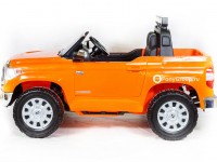 Детский электромобиль TOYOTA TUNDRA JJ2255 (двухместный с резиновыми колесами и кожаным сиденьем, 24V)