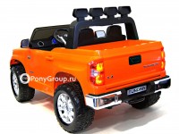 Детский электромобиль TOYOTA TUNDRA MINI JJ2266 (двухместный с резиновыми колесами и кожаным сиденьем)