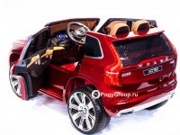 Детский электромобиль VOLVO XC90 (с резиновыми колесами, кожаным сиденьем)